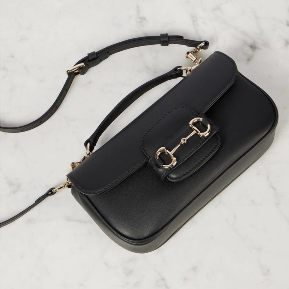 Gucci Horsebit 1955 Soft Black Leather